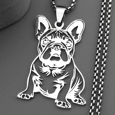 Bulldog - Charming Stainless Steel Necklace