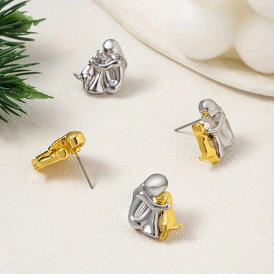 Alva - Heartfelt Dog Icon Earrings