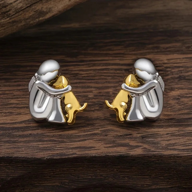 Alva - Heartfelt Dog Icon Earrings