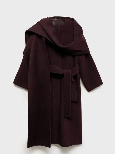 Bordeaux - Wrap Coat