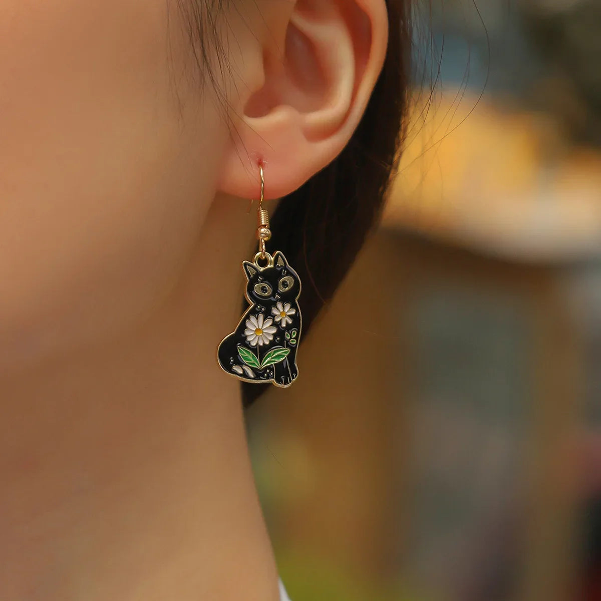 Pawfect - Vintage Animal Dangle Earrings