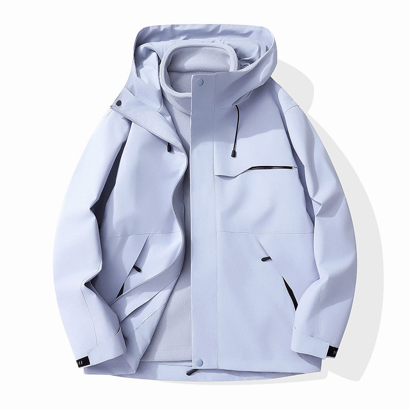 Silver Peak Softshell Jacket with Fleece Lining