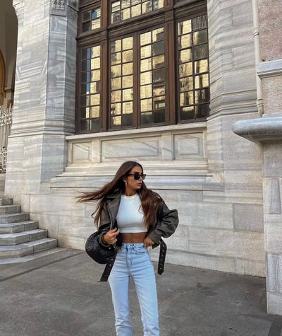 Alva - Leather Jacket