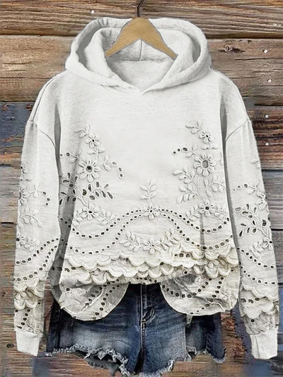Sophie - Chic Lace Hoodie