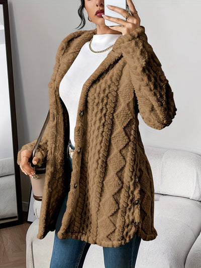 Dana - Cozy Hooded Cardigan