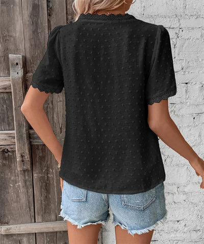 Maxine - Playful Polka Dot Blouse