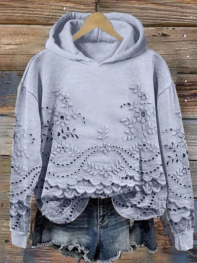 Sophie - Chic Lace Hoodie