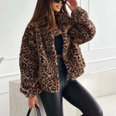 Leona - Luxury Leopard Coat