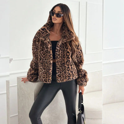 Leona - Luxury Leopard Coat