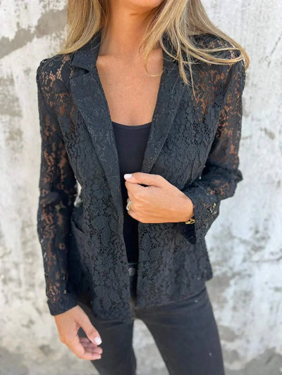 Lucienne - Elegant Women's Blazer with Lace