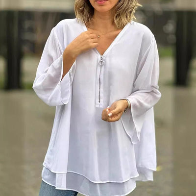 Lorelai - Effortless Chiffon Blouse