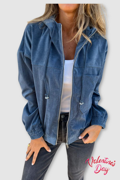 Audrey - Casual Jacket with Hood